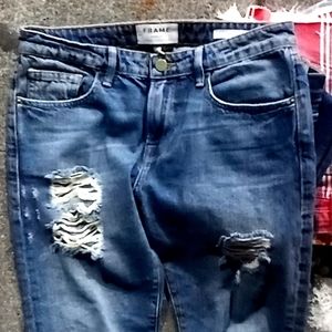 Frame blue jeans size 25